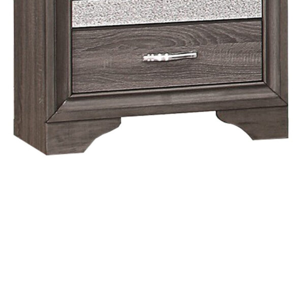 15022026699137d9619ce.jpeg 2 Drawer Wooden Nightstand with 1 Hidden Jewelry Drawers, Gray and Silver
