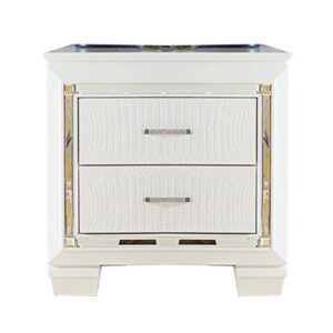 15022026699138b93b434.jpeg Contemporary Wooden Nightstand with 2 drawers and LED Lighting, White