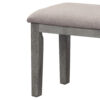 1502202669913e2994ee5.jpeg Rectangular Style Wooden Bench with Fabric Upholstered Seat, Gray