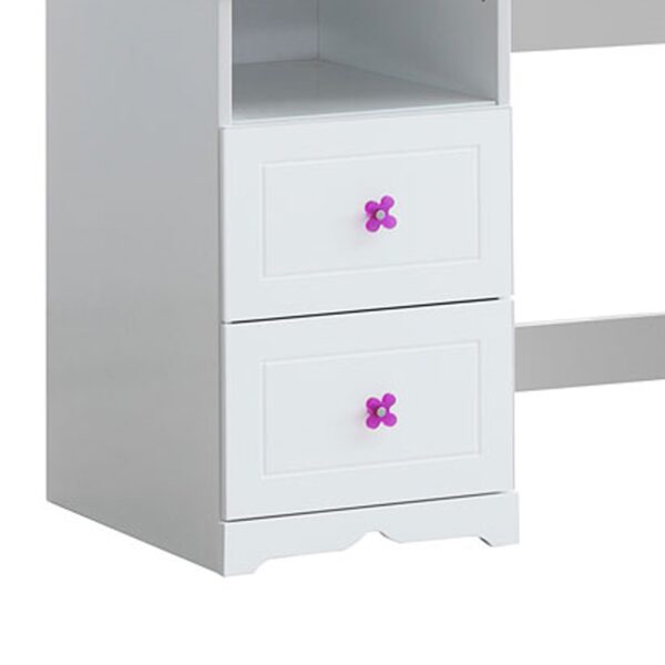 1502202669914ca523899.jpeg Wooden Table Desk with 2 Drawers and 1 Open Compartment, White