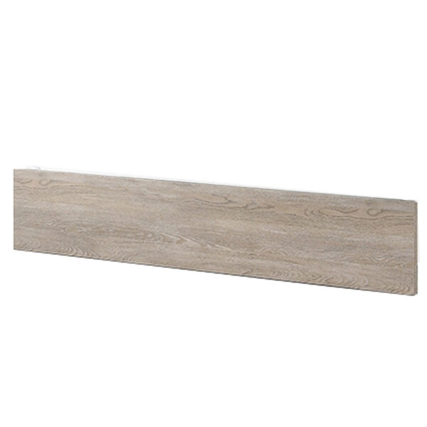 Wooden Queen Bed with Button Tufted Upholstered Headboard, Gray and Cream