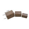150220266991551e744f8.jpeg Wooden Lift Top Storage Box with Grain Details, Set of 3, Brown