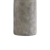 1502202669915a8b98552.jpeg Textured Ceramic Frame Table Lamp with Fabric Shade, Gray and Off White