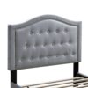 1502202669915da5279a1.jpeg Button Tufted Full Velvet Bed with Curved Headboard, Gray