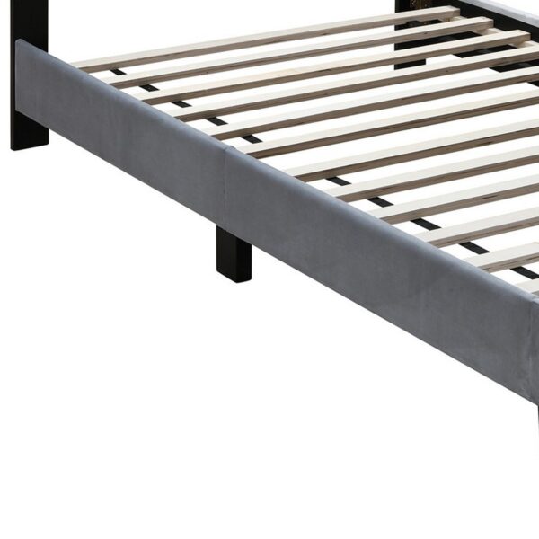 1502202669915dad4f636.jpeg Button Tufted Full Velvet Bed with Curved Headboard, Gray