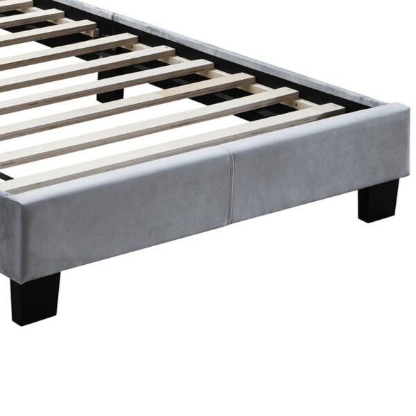 1502202669915db573ecc.jpeg Button Tufted Full Velvet Bed with Curved Headboard, Gray