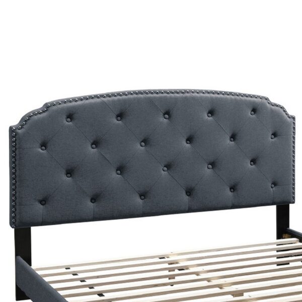 1502202669915e5818604.jpeg Queen Bed with Button Tufted Scalloped Headboard, Gray
