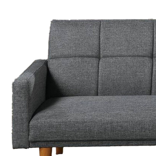 1502202669916176d32da.jpeg Fabric Adjustable Sofa with Square Tufted Back, Light Gray