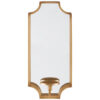 15022026699163c28a25f.jpeg Metal Frame Wall Sconce with Cut Corner Design, Gold