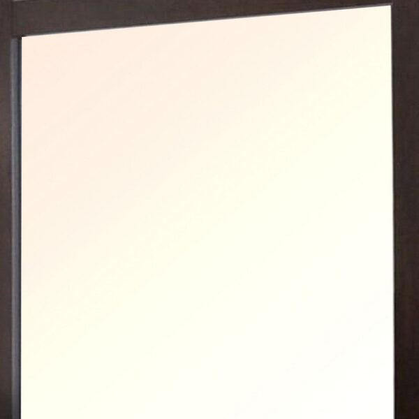 Wall Mirror with Wooden Carvings and Scrolled Frame, Gold