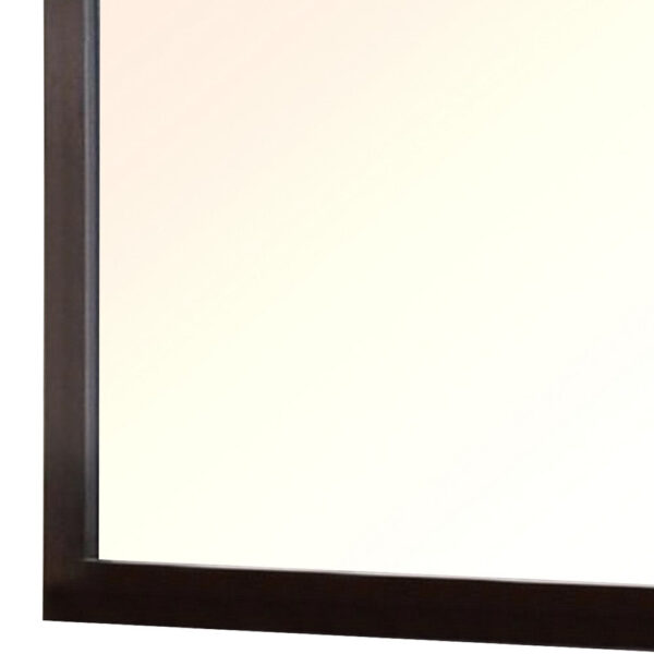 Wall Mirror with Wooden Carvings and Scrolled Frame, Gold