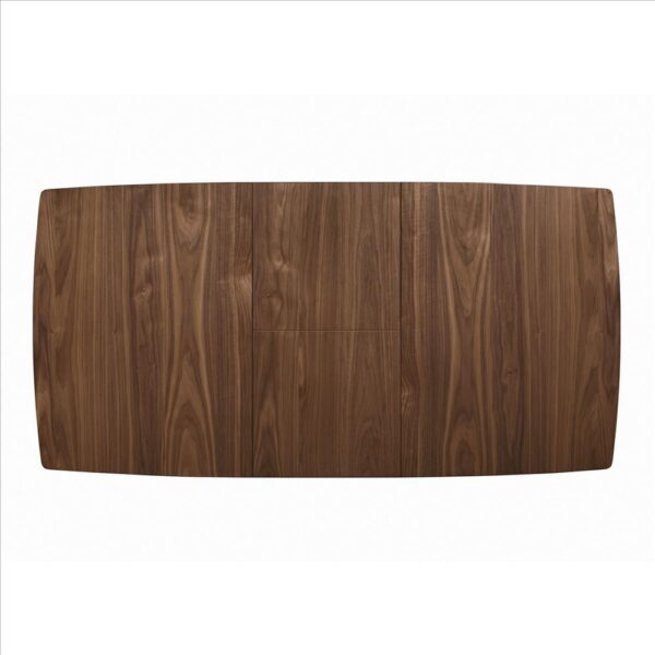 30 Inch Mid Century Modern Wooden Dining Table, Brown