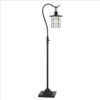 60 Inch Metal Downbridge Design Floor Lamp with Caged Shade, Dark Bronze