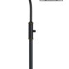 60 Inch Metal Downbridge Design Floor Lamp with Caged Shade, Dark Bronze