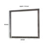 1502202669916935e7c9f.jpeg 38 Transitional Style Square Wooden Frame Mirror, Gray