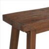 1502202669916a12f1492.jpeg Saddle Design Wooden Bench with Grain Details, Brown
