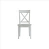 1502202669916a7ca0634.jpeg Wooden Dining Chair with X Shaped Back, Set of 2, White