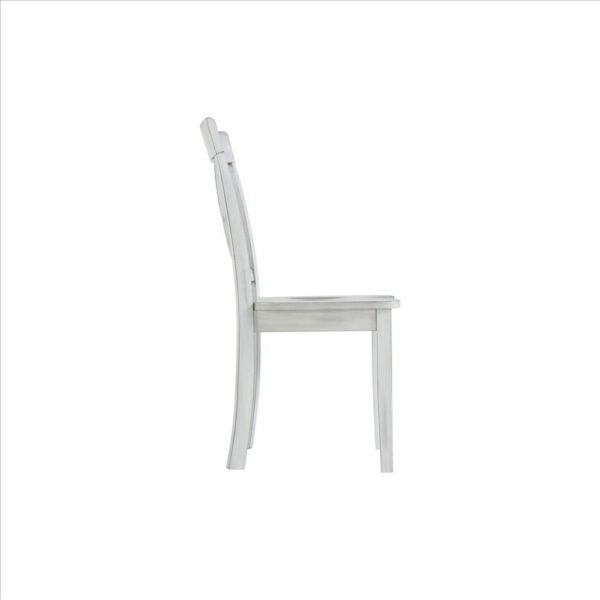 1502202669916a7e193c2.jpeg Wooden Dining Chair with X Shaped Back, Set of 2, White