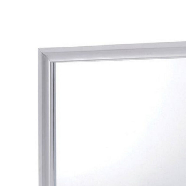 1502202669916c5a33d6c.jpeg Wall Mirror with Molded Wooden Frame, White