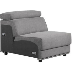 1502202669916d90a43b6.jpeg Fabric Upholstered Modular Armless Chair, Dark Gray