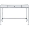 Rectangular Storage Writing Desk, White