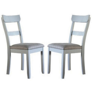 1502202669916fcdae543.jpeg Side Chair with Fabric Seat and Open Back, Set of 2, Beige