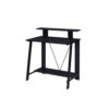 Writing Desk with V Shaped Frame, Black
