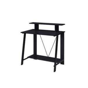 15022026699172484aaf9.jpeg Writing Desk with V Shaped Frame, Black