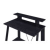 Writing Desk with V Shaped Frame, Black
