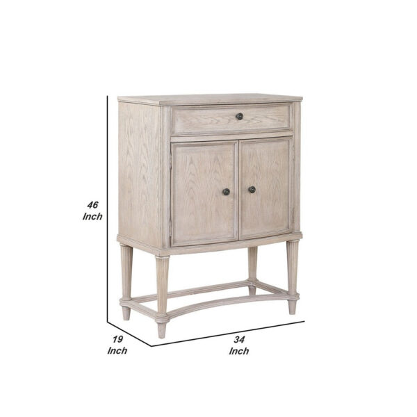 150220266991732cdb5bb.jpeg Wine Cabinet with 2 Doors and Lift Top Storage, Antique White