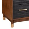15022026699174756b926.jpeg Chest with 3 Drawers and Round Legs, Brown and Black