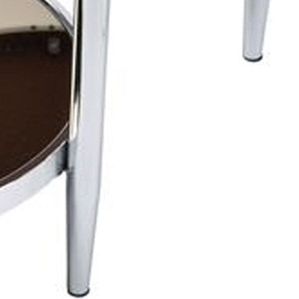 15022026699174ba2e147.jpeg Twin Top Coffee Table with Tubular Rounded Legs, Silver