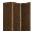 15022026699175a9df35d.jpeg Metal 3 Panel Screen with Textured Nub Head Accent Borders, Brown