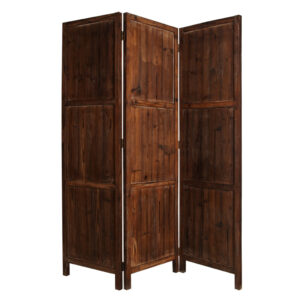 15022026699175dd26f19.jpeg Wooden 3 Panel Room Divider with Plank Pattern, Brown