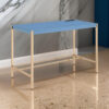 15022026699178ec6831e.jpeg Writing Desk with USB Dock and Metal Legs, Blue and Rose Gold