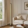15022026699179ae46748.jpeg 61 Inch Wood Floor Lamp Dimming LED Column, Brown
