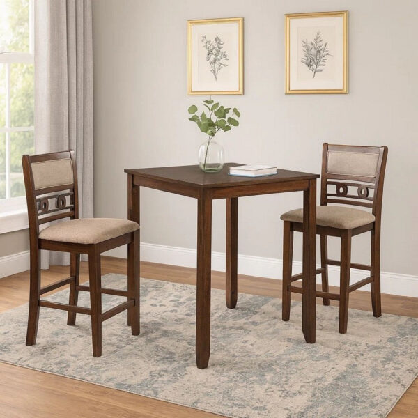 15022026699179e07042a.jpeg Gary 3 Piece Counter Table Set, Cherry Brown