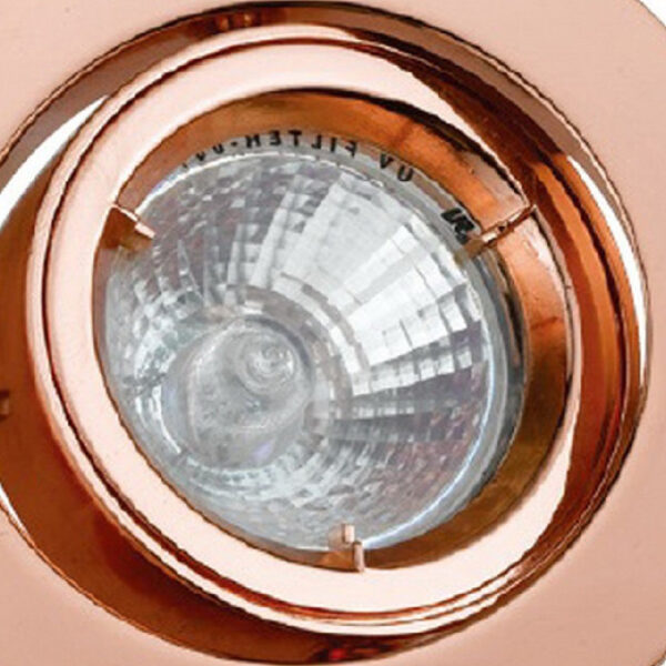 3.75 Inch 12V Round Ceiling Light with Metal, Antique Copper