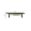 1502202669917f7a10b93.jpeg Cid Coe 71 Inch Modern Dining Bench, Wood Seat, Concrete Base, Gray