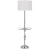15022026699182334cab7.jpeg Ava 61 Inch Modern Floor Lamp, Glass Tray Table, 1 USB Port, Glossy, Chrome