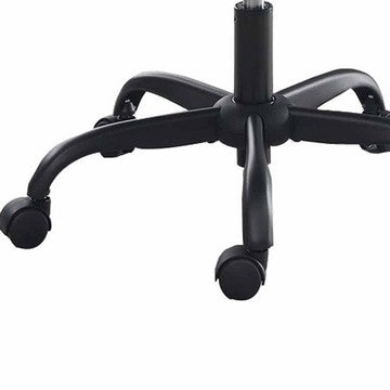 150220266991850e76706.jpeg Rue 27 Inch Ergonomic Office Chair, Faux Leather Swivel Seat, Black, Blue