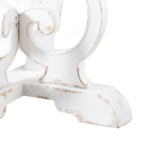 150220266991872e67f99.jpeg 36 Inch Round Table, Classic, Sculptural Base, Wood, Modern, White, Brown