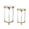 15022026699187ed45bef.jpeg 24, 21 Accent Tables, Acrylic Clear Legs, Glass Top, Set of 2, Gold