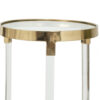 15022026699187f11a114.jpeg 24, 21 Accent Tables, Acrylic Clear Legs, Glass Top, Set of 2, Gold
