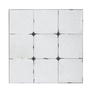 Elk 36 Inch Wall Mirror, Antique Black Square Metal Frame, Baroque Style