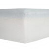 Que 6 Inch Full Size Memory Foam Mattress, Gel Infused, Fabric Upholstery