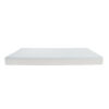 Que 6 Inch Twin Size Memory Foam Mattress, Gel Infused, Fabric Upholstery