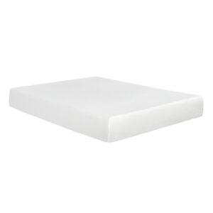 Bree 10 Inch Plush XL Twin Size Mattress with Gel Foam, Aloe Vera Infused