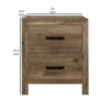 15022026699191b557f58.jpeg Zane 28 inch Transitional Nightstand, 2 Drawers, Weathered Pine Veneer