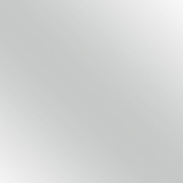 Zane 39 Inch Transitional Mirror, Square Wood Frame, Weathered Gray Veneer